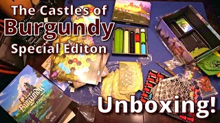 The Castles of Burgundy Special Edition Unboxing