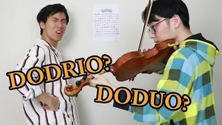Pokemon sounds on the violin