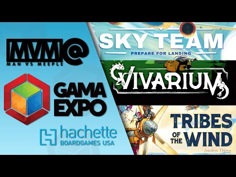 3 Brand New Games for 2023 - Hachette Boardgames at GAMA 2023!