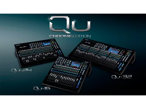 Product video thumbnail for Allen &amp; Heath QU-32 Chrome 32-Ch Digital Mixer