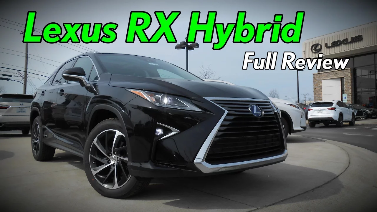 2017 Lexus RX 450h Hybrid: Full Review | Luxury & F-Sport