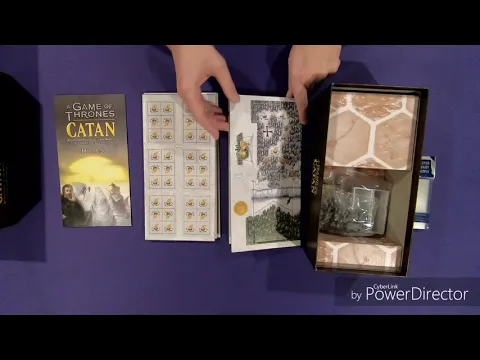 A Game of Thrones Catan 5 & 6 player extension unboxing