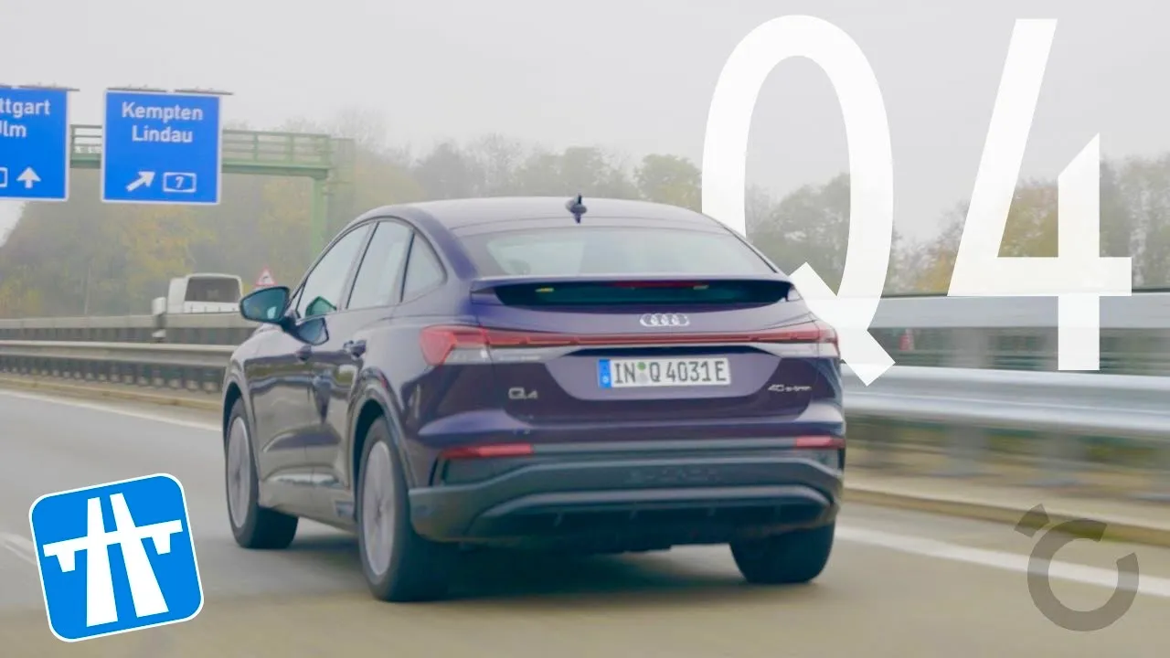 Audi Q4 Sportback 40 e-tron Langstreckentest - wie ist er auf der Autobahn?