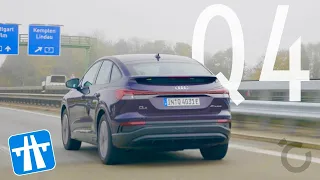 Audi Q4 Sportback 40 e-tron Langstreckentest - wie ist er auf der Autobahn?