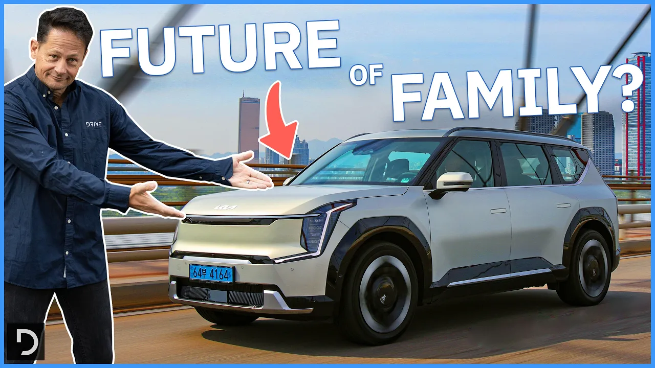 2024 Kia EV9 GT-Line AWD | The New Electric Family SUV Coming To Australia | Drive.com.au