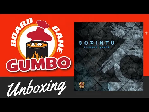 Board Game Gumbo - Unboxing