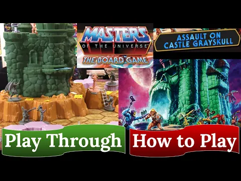 Assault on Castle Grayskull: How to Play & Play Through (Masters of the Universe)
