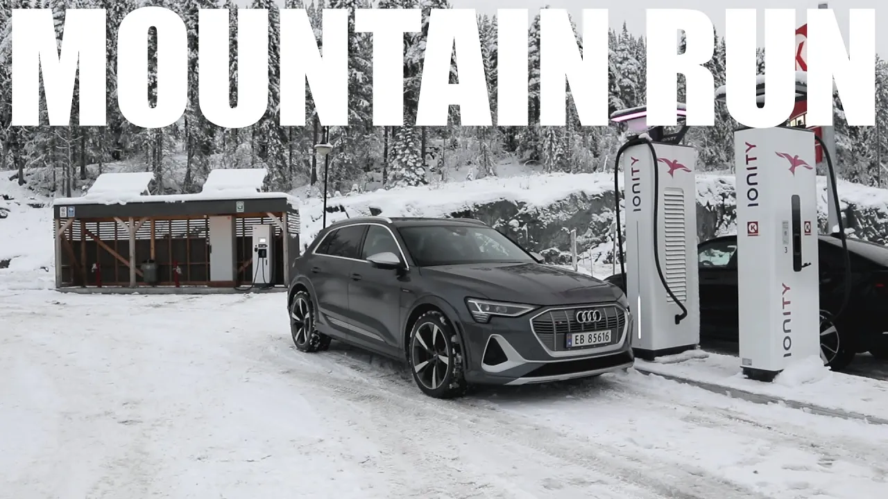 Audi E-Tron S 480km Range Test! Oslo-Haukeli-Stavanger
