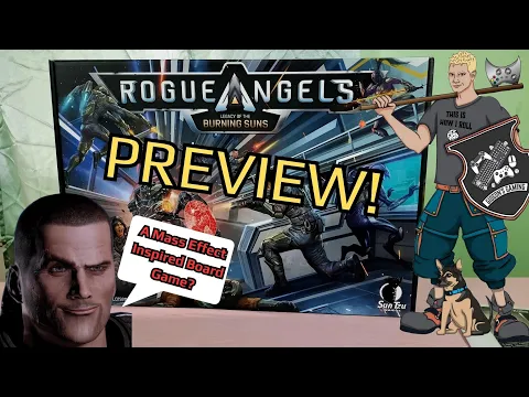 Rogue Angels Preview: A Mass Effect Inspired Board Game