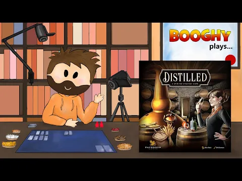 Booghy plays... Distilled(2p, Rules Ovw, Playthrough, Review)