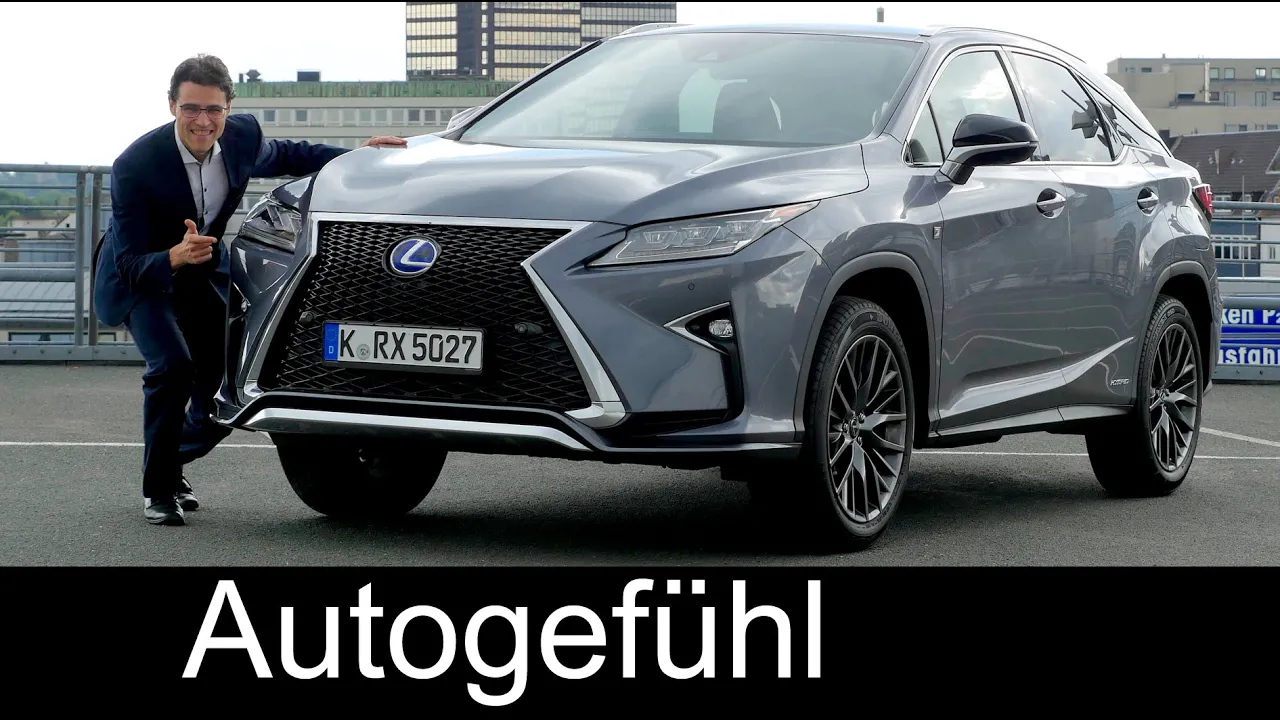 Lexus RX 450h F-Sport FULL REVIEW test driven all-new gen Hybrid neu - Autogefühl