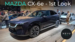 Mazda CX 6e 1st Look