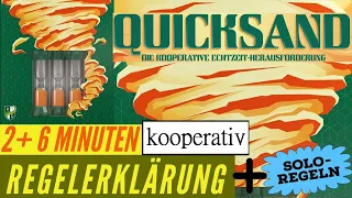 Quicksand Regeln Anleitung Erklärt Kartenspiel Solo + Koop + Echtzeit
