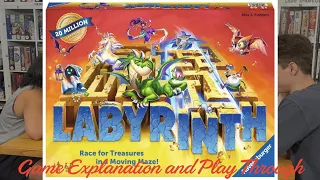 Labyrinth. Rules, set-up and play through.