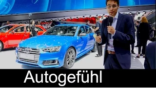 2016 Audi S4 REVIEW at IAA & A4 Avant with premium automotive interior special - Autogefühl