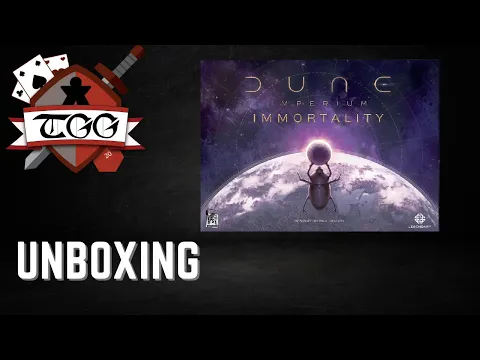 Dune Imperium Immortality Unboxing