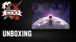 Dune Imperium Immortality Unboxing