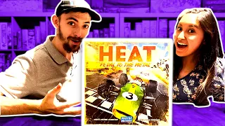 We Finally Got It! Unboxing The Board Game Heat! Pedal to the Metal #boardgames
