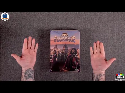 UNBOXING FLORENCE - Board Game - #indabox