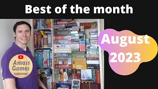 Best of the month board game August 2023 AmassGames most played BOTM #gametok #tabletop #boardgame