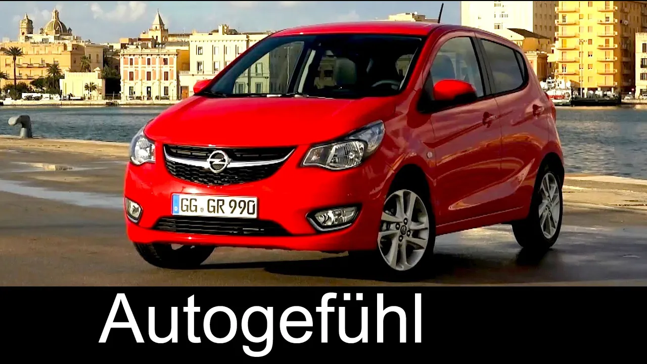 2015 All-new Opel Karl / Vauxhall Viva MPV first driving shots, exterior & interior - Autogefühl