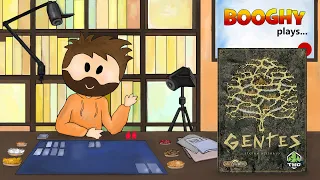 Booghy plays... Gentes(2p, Rules, Playthrough, Review)