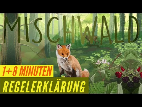 Mischwald Regeln Anleitung Erklärung - Kartenspiel - auch Toll zu zweit