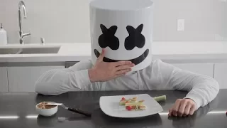 Cooking with Marshmello: How To Make Reindeer Celery Sticks