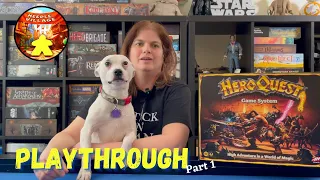 HeroQuest Board Game Playthrough (Adventure 5) part 1