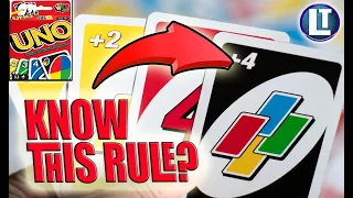 UNO / The ONE RULE You NEVER Knew About!
