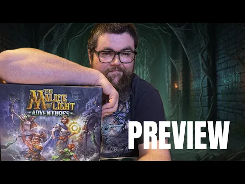 Roguelike Boss Battling! | The Malice of Light Adventures Board Game Preview