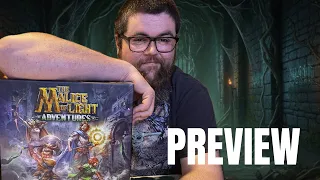 Roguelike Boss Battling! | The Malice of Light Adventures Board Game Preview