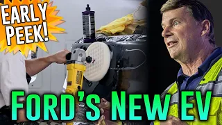 Jim Farley gives early peek of NEW Ford EV truck! Plus rumors about Xiaomi & Geely!