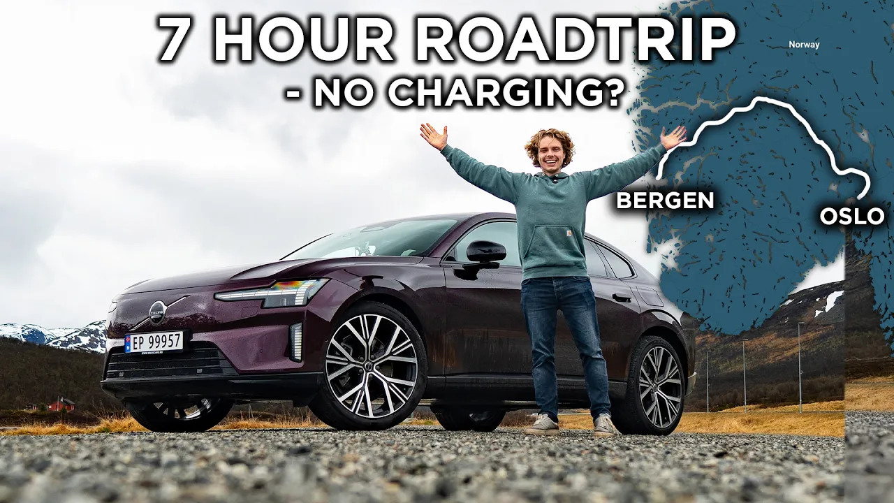 Volvo ES90 Road Trip Across Norway – We Try To Make It On One Charge!