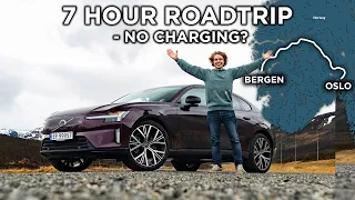 Volvo ES90 Road Trip Across Norway – We Try To Make It On One Charge!