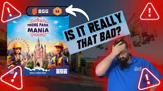 Theme Park Mania Board Game Review