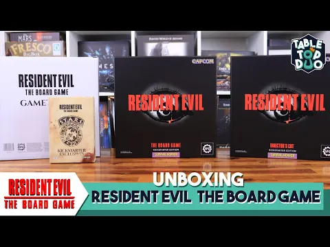 Unveiling the Terrors: Resident Evil Board Game Unboxing (Plus KICKSTARTER content)