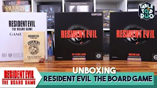 Unveiling the Terrors: Resident Evil Board Game Unboxing (Plus KICKSTARTER content)