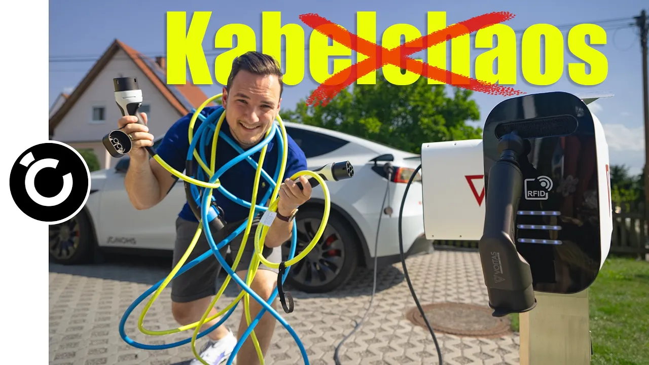 AUFROLLEN statt Kabelchaos - Revolution der Wallbox?