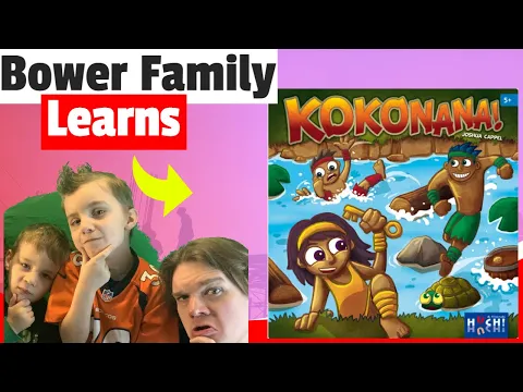 Kokonana! - Bower Family Learns *Tutorial & Full Gameplay*