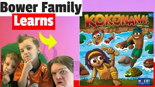 Kokonana! - Bower Family Learns *Tutorial & Full Gameplay*