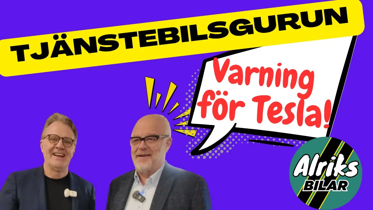 Tjänstebilsgurun: "Varning för Tesla!"