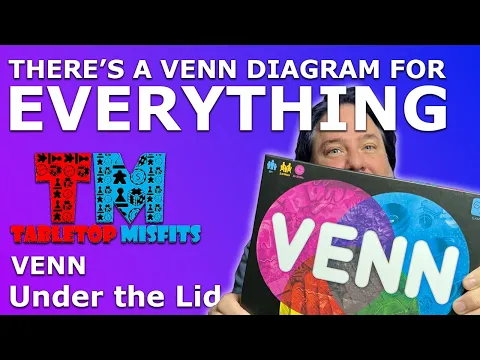 Find your joy! It's a VENN diagram of boardgames and fun with VENN!