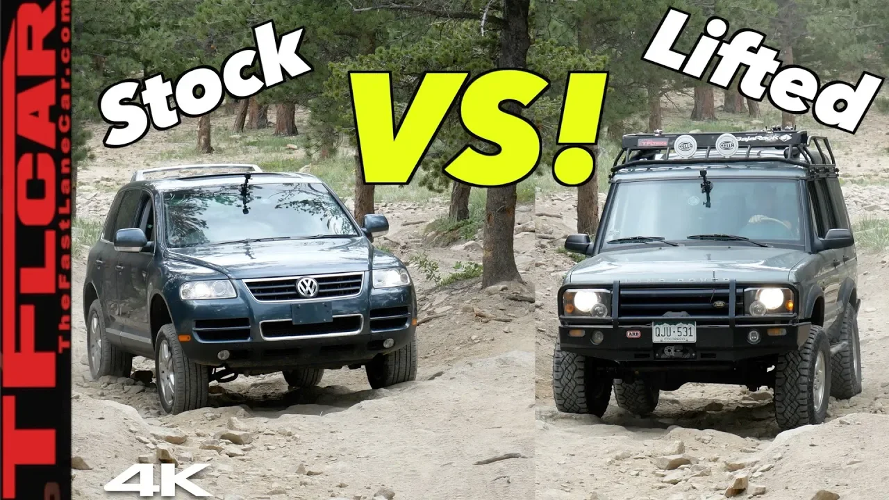 This Should NOT Be Possible: Watch A Stock VW Keep Up With A Lifted Off-Roader Up A Mountain!