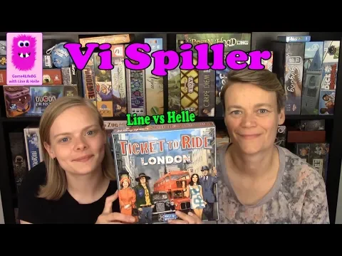 Ticket to Ride: London, Spilgennemgang & Første Indtryk (In Danish, brætspil, familiespil)
