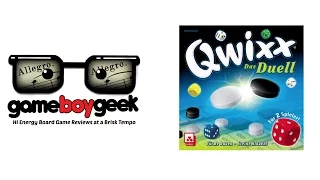Qwixx Duel (Allegro 2-min) Review with the Game Boy Geek