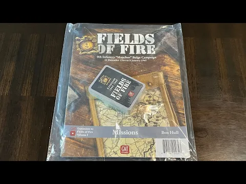 Fields of Fire: Missions - The Bulge Campaign (GMT) - Unbag & First Look