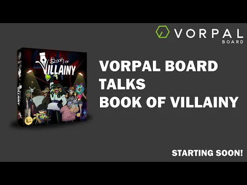 Vorpal Board Chats Book of Villainy with Fertessa Allyse