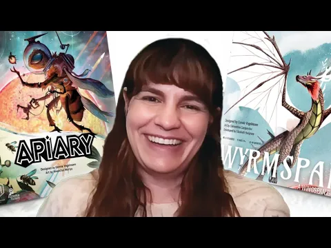 Connie Vogelmann designed Apiary & Wyrmspan!