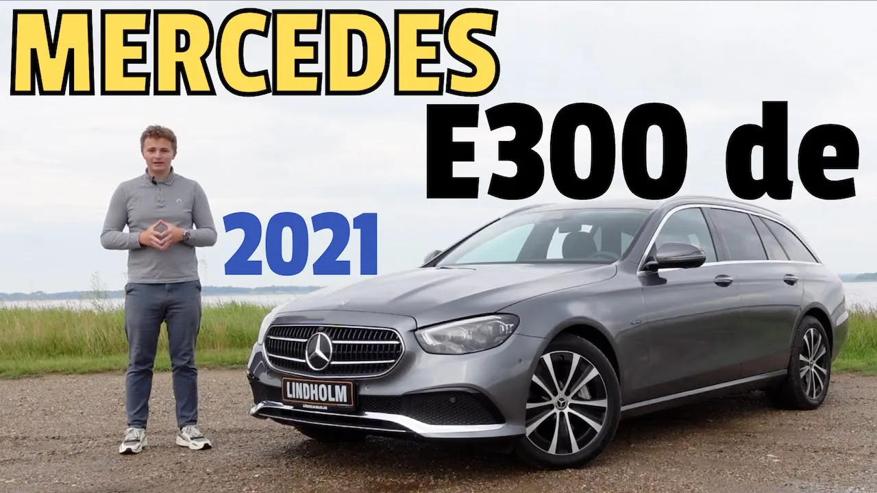 DIESEL PLUG-IN HYBRID?! Så mange km/l kører den med tomt batteri! Mercedes E300 DE